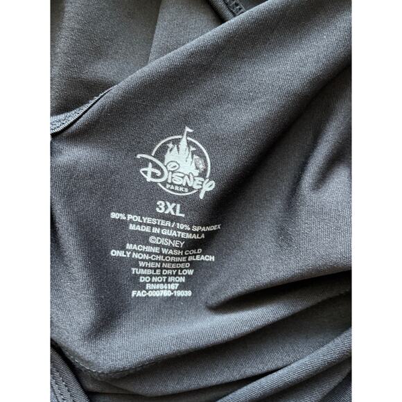 Run Disney Plus All Black Stretch Racerback Active Tank Size 3XL - Picture 7 of 8